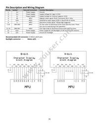 NHD-0224BZ-FL-GBW Datasheet Page 4