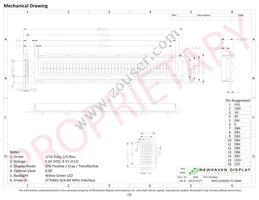 NHD-0240AZ-FL-GBW Datasheet Page 3