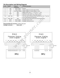 NHD-0240AZ-FL-YBW Datasheet Page 4