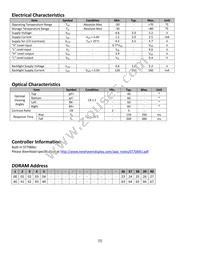 NHD-0240AZ-FL-YBW Datasheet Page 5