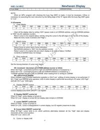 NHD-0416B1Z-FSPG-YBW-L-3V Datasheet Page 10