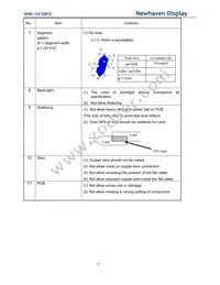 NHD-0416B1Z-FSPG-YBW-L-3V Datasheet Page 18