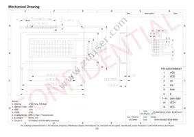 NHD-0416BZ-NSW-BBW Datasheet Page 3