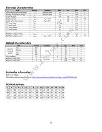 NHD-0416BZ-NSW-BBW Datasheet Page 5