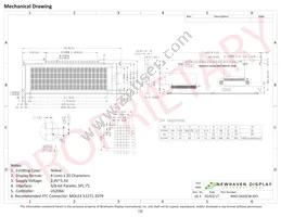 NHD-0420CW-AY3 Datasheet Page 3