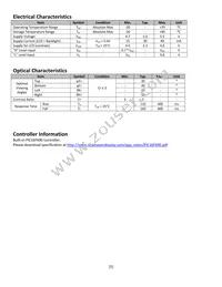 NHD-0420D3Z-FL-GBW-V3 Datasheet Page 5