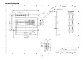 NHD-0420DZ-FSB-GBW Datasheet Page 3