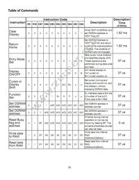 NHD-0420DZ-FSB-GBW Datasheet Page 6