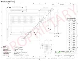 NHD-0420DZ-FSW-FBW Datasheet Page 3