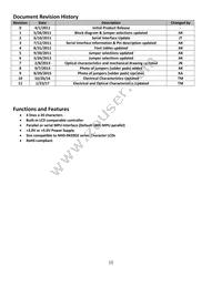 NHD-0420DZW-AY5 Datasheet Page 2
