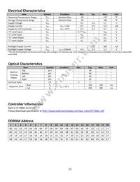 NHD-0420E2Z-FL-GBW Datasheet Page 5