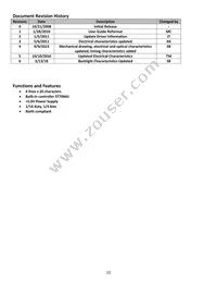 NHD-0420H1Z-FSW-GBW Datasheet Page 2