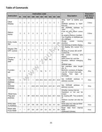 NHD-0420H1Z-FSW-GBW Datasheet Page 6