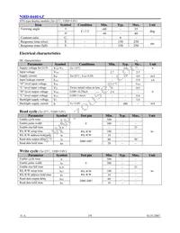 NHD-0440AZ-FL-GBW Datasheet Page 4