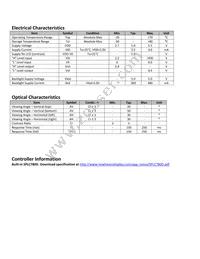 NHD-0440AZ-NLY-FBW Datasheet Page 5