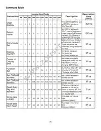 NHD-0440AZ-RN-FBW Datasheet Page 6