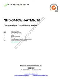 NHD-0440WH-ATMI-JT# Datasheet Cover