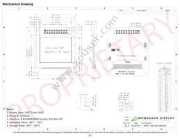 NHD-1.69-160128UGC3 Datasheet Page 3