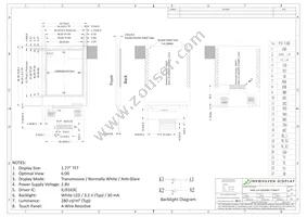 NHD-1.8-128160EF-CTXI#-FT Datasheet Page 3