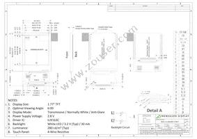 NHD-1.8-128160EF-CTXI#-T Datasheet Page 3