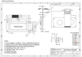 NHD-10032AZ-FSPG-YBW Datasheet Page 3
