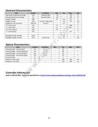 NHD-12032B1Z-FSW-GBW Datasheet Page 5