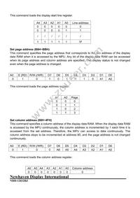 NHD-12032BZ-FSW-GBW Datasheet Page 9