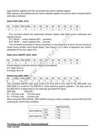 NHD-12032BZ-FSW-GBW Datasheet Page 11