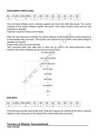 NHD-12032BZ-FSW-GBW Datasheet Page 12