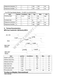 NHD-12032BZ-FSY-YBW Datasheet Page 6