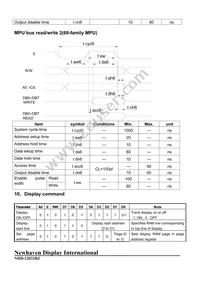 NHD-12032BZ-FSY-YBW Datasheet Page 7