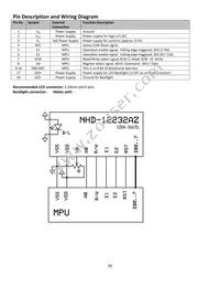 NHD-12232AZ-FL-YBW Datasheet Page 4