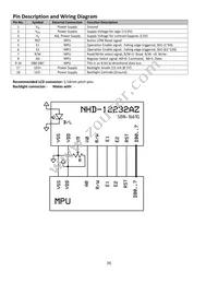 NHD-12232AZ-FSW-GBW Datasheet Page 4