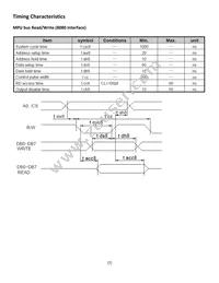 NHD-12232AZ-FSW-GBW Datasheet Page 7