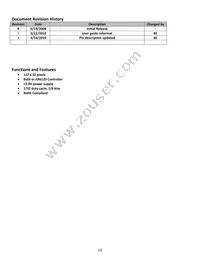 NHD-12232DZ-FSPG-GBW Datasheet Page 2