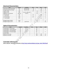 NHD-12232DZ-FSPG-YBW Datasheet Page 5