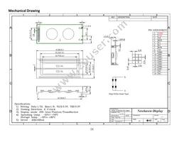 NHD-12232DZ-FSY-GBW Datasheet Page 3