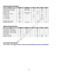 NHD-12232DZ-FSY-GBW Datasheet Page 5