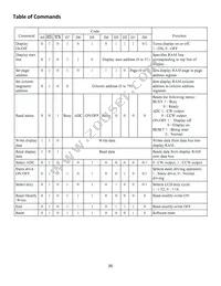 NHD-12232DZ-NSW-BBW Datasheet Page 8