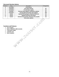 NHD-12232WG-EYYH-V#A Datasheet Page 2