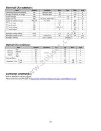 NHD-12232WG-EYYH-V#A Datasheet Page 5