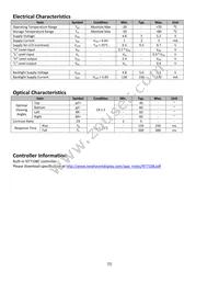 NHD-12864AZ-FL-YBW Datasheet Page 5