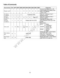 NHD-12864AZ-FL-YBW Datasheet Page 6