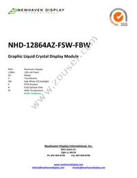 NHD-12864AZ-FSW-FBW Cover