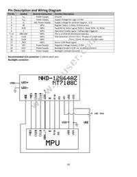 NHD-12864AZ-FSW-FBW Datasheet Page 4