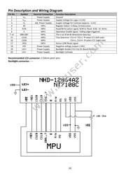 NHD-12864AZ-FSW-GBW-VZ Datasheet Page 4