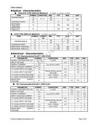 NHD-12864EZ-FL-YBW Datasheet Page 4