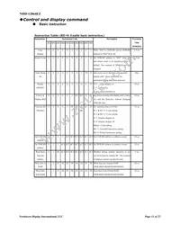 NHD-12864EZ-FL-YBW Datasheet Page 11