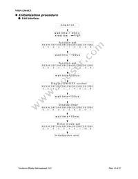 NHD-12864EZ-FL-YBW Datasheet Page 14