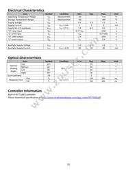 NHD-12864WG-BTGH-T#N Datasheet Page 5